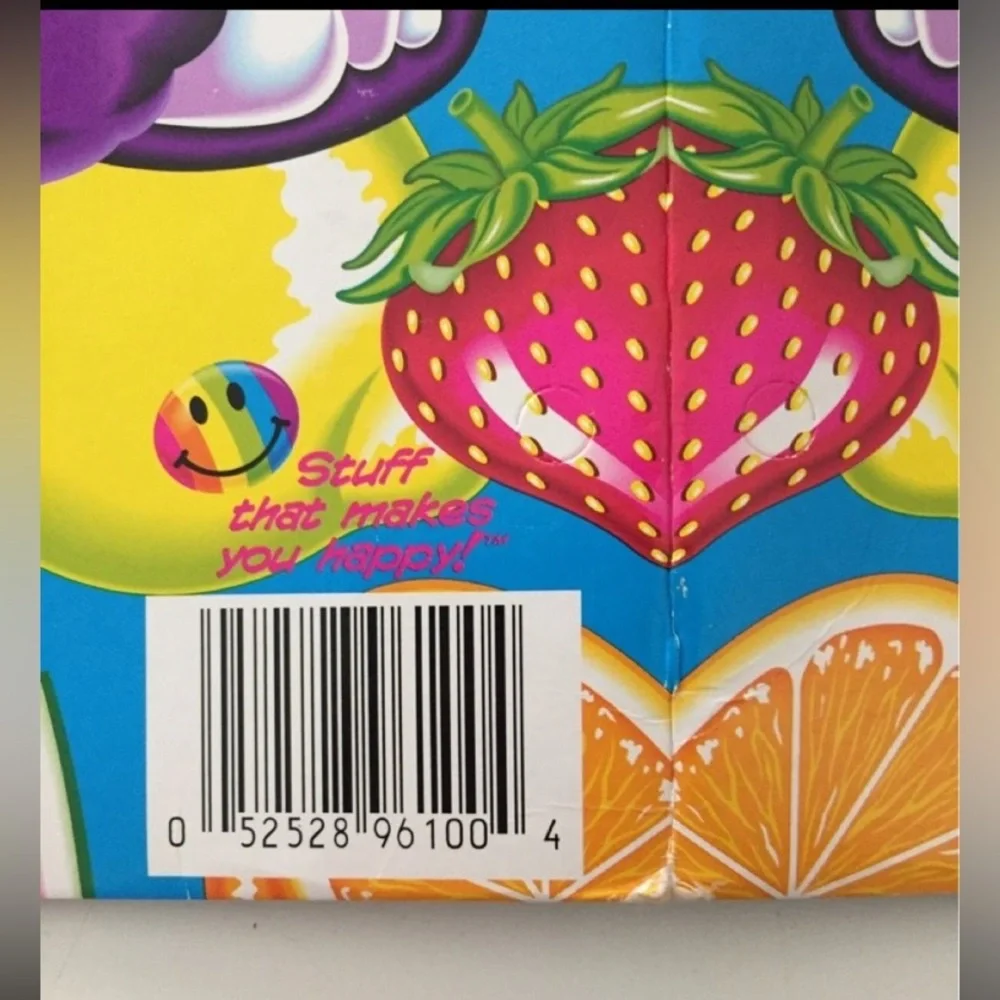 Lisa Frank Panda Fruit Folder